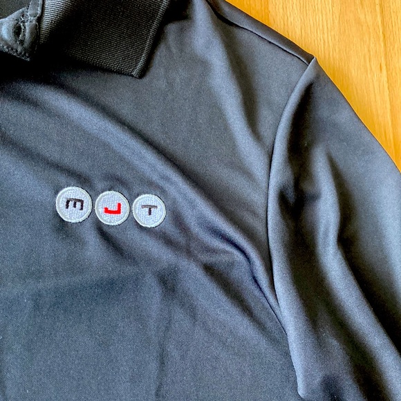 Small Adidas black golf polo - Picture 4 of 7